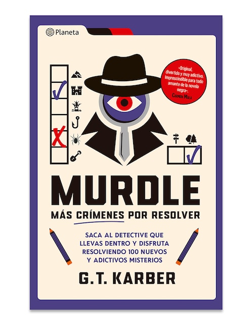 Libro Murdle Mas Crímenes Por Resolver de G T Karber