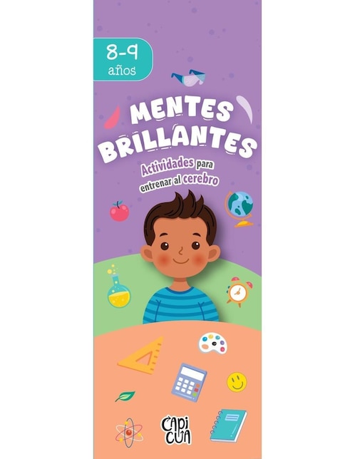 Libro Mentes Brillantes 8-9 Años de Capicua 1