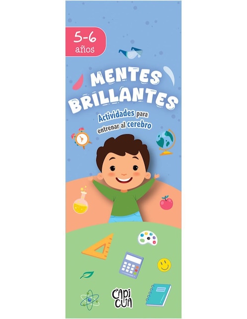 Libro Mentes Brillantes 5-6 años de Capicua 1