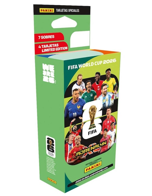 Kit estampas Fifa World Cup 2026 Panini Coleccionable