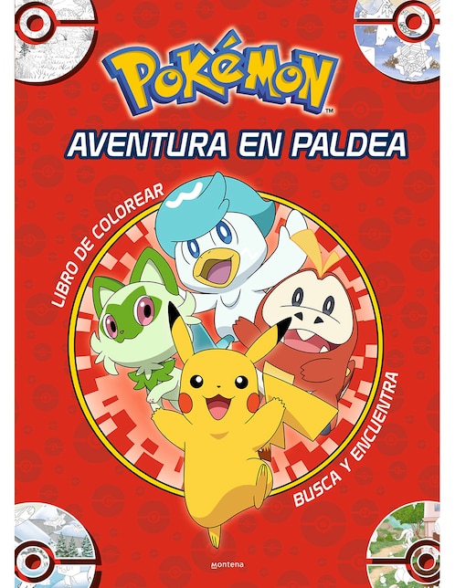 Libro Aventura en paldea de The Pokémon Company