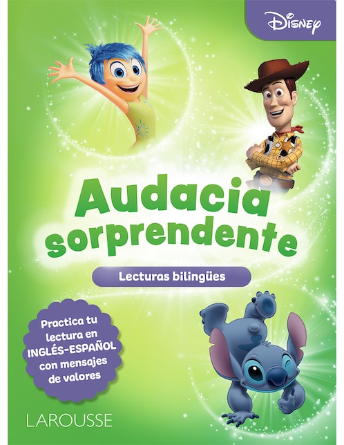 Libro Disney Lecturas Bilingües de Película Audacia Sorprendente de Ediciones 1