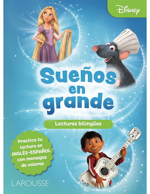 Libro Disney Lecturas Bilingües de Película, Sueños En Grande de Ediciones 1