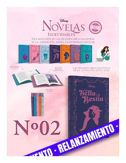 INTERMEX Coleccionable Novelas de Disney Relanzamiento 0002