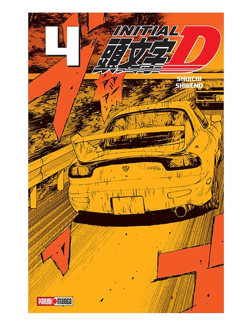 PANINI MANGA Manga Initial D N.4