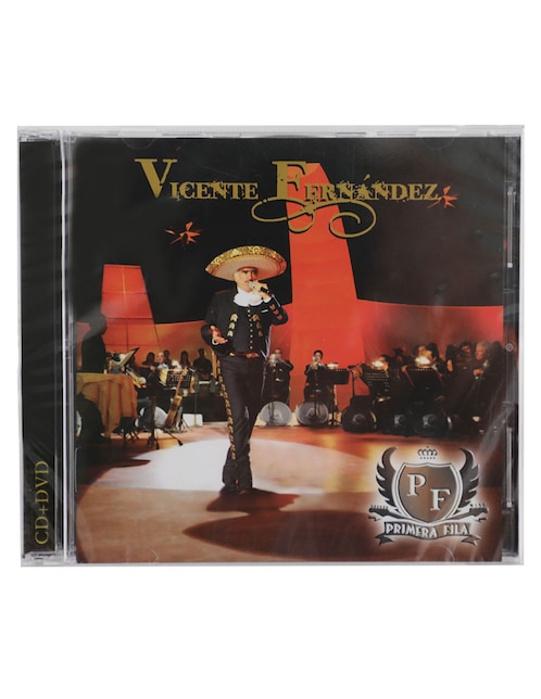 Primera Fila de Vicente Fernández CD + DVD