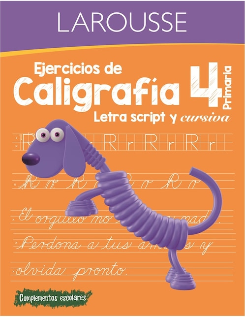 Libro Ejercicios de caligrafía 4° de primaria de Ediciones 1