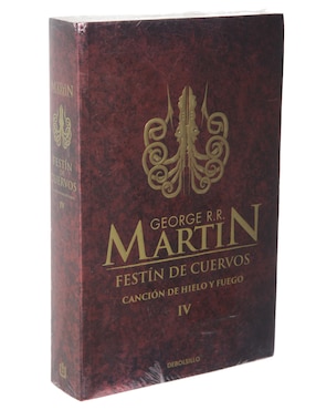Libro Festín de cuervos canción de hielo y fuego IV de George R.R. Martín