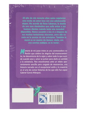 Libro Memoria de mis putas tristes de Gabriel García Márquez
