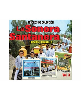 Tesoros De Colección De La Sonora Santanera 3 CDs