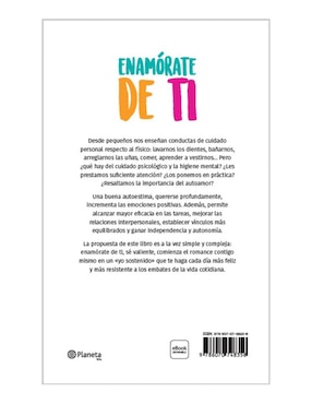 Libro ENAMORATE DE TI de Walter Riso