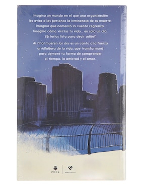 Libro Al final mueren los dos de Adam Silvera