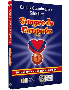 Libro Sangre de campeón de Sánchez Carlos Cuauhtémoc