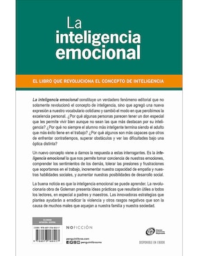 Libro La inteligencia emocional de Daniel Goleman