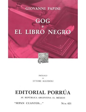Imagen de producto Libro Gog