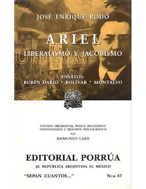 Libro Ariel: Liberalismo y Jacobismo