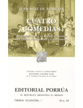 Libro Cuatro Comedias