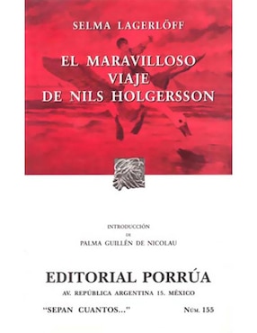 Libro Maravilloso Viaje de Nils Holgersson