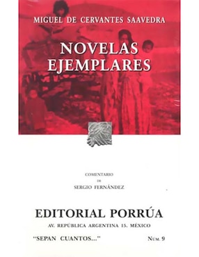 Libro Novelas Ejemplares