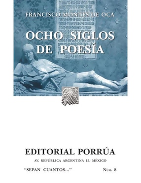 Imagen de producto Libro Ocho Siglos de Poesía en Lengua Castellana