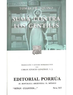 Imagen de producto Libro Suma Contra Los Gentiles Sc317