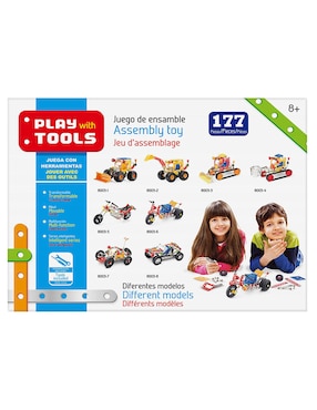 Juego De Ensamble Motocicleta Doble Tracción Wuundentoy juego armable infantil unisex