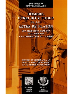 Imagen de producto Hombre, derecho y poder en las leyes de Platón