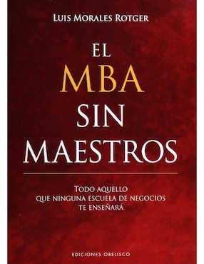 Imagen de producto El MBA Sin Maestros