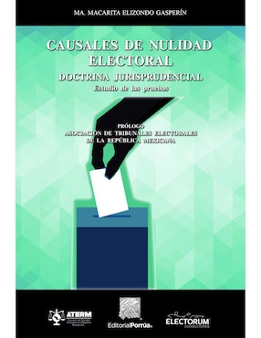 Imagen de producto Libro Causales De Nulidad Electoral, Doctrina Jurisprudencial