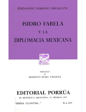 Imagen de producto Isidro Fabela y La Diplomacia Mexicana