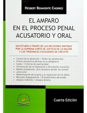 El Amparo en el Proceso Penal Acusatorio y Oral