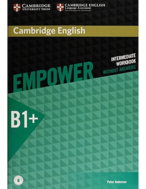 Imagen de producto Cambridge English Empower Intermediate Workbook B1+ Without