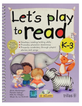Revista Lets Play To Read K3 C/Cd