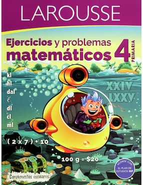 Ejercicios Y Problemas Matemáticos 4 Primaria