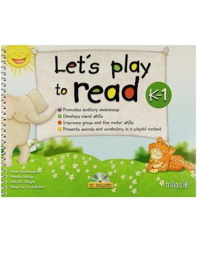 Imagen de producto Revista Lets Play To Read K1 Con C/2 Cds