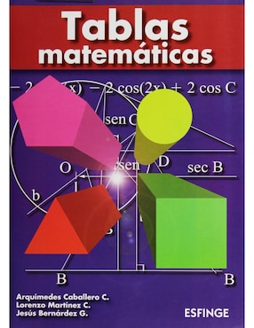 Imagen de producto Revista Tablas Matemáticas Secundaria