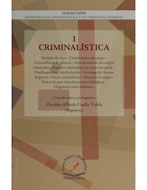 Imagen de producto Revista Criminalística