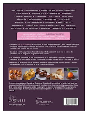 Libro Grandes Chefs Mexicanos de Ediciones Larousse