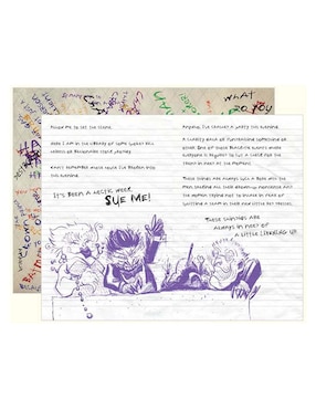 Libreta Insights Editions DC Comics hoja rayada