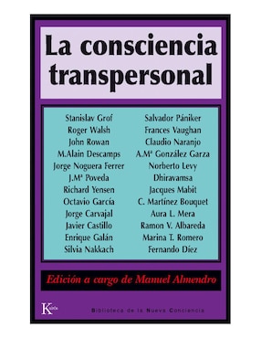 Imagen de producto Libro La consciencia transpersonal