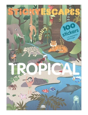 Imagen de producto Libro Tropical stickyescapes