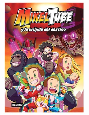 Libro MikelTube y la brújula del destino de Mikeltube