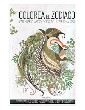 Imagen de producto Libro Colorea el zodiaco calendario astrológic