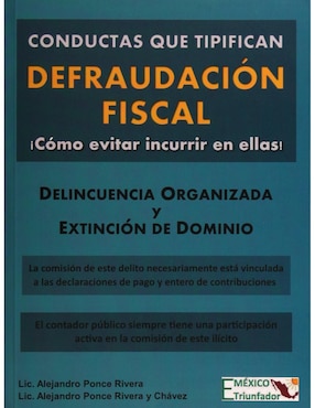 Libro Conductas Que Tipifican Defraudación Fiscal