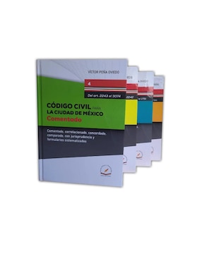 Imagen de producto Libro Código Civil Para La Ciudad De México Comentado 1-4