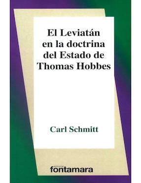 Imagen de producto Libro El leviatán en la doctrina del estado de Thomas Hobbes