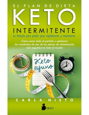 Imagen de producto Libro El plan de la dieta keto intermitente