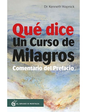 Imagen de producto Libro Qué dice un curso de milagros