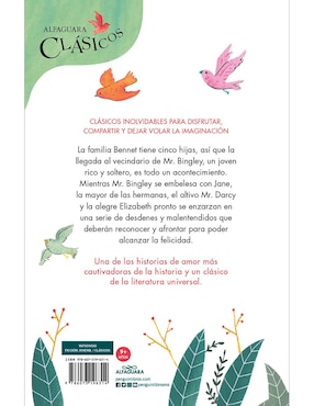 Libro Orgullo y Prejuicio de Austen Jane
