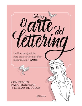Libro El arte del lettering. Amor de Disney